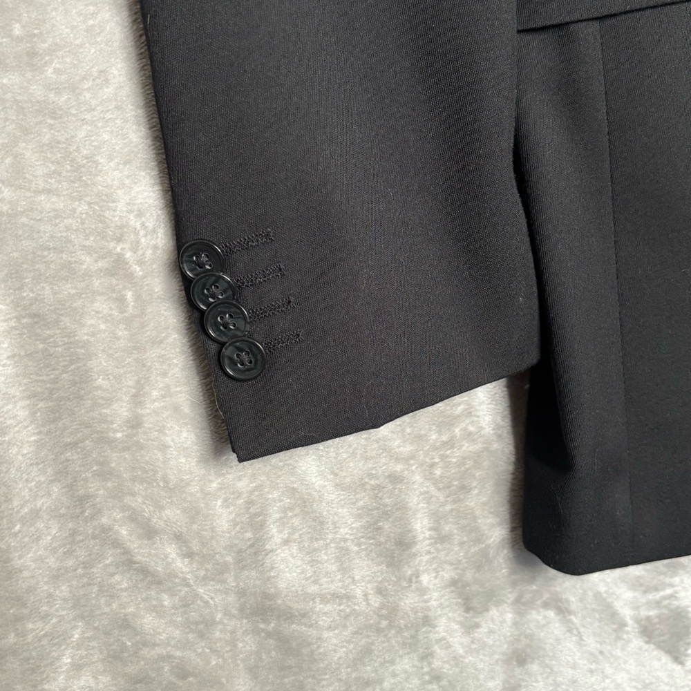 JF J.Ferrar Men’s Suit Blazer Black 38 Long Sports Coat Jacket Single Breasted - Picture 5 of 11